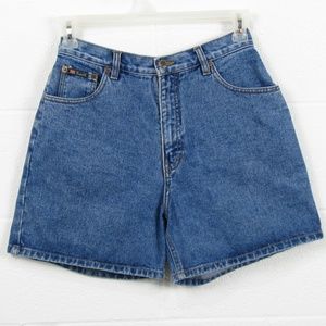 Route 66 Women's W26 High Waist Mom Jean Shorts
